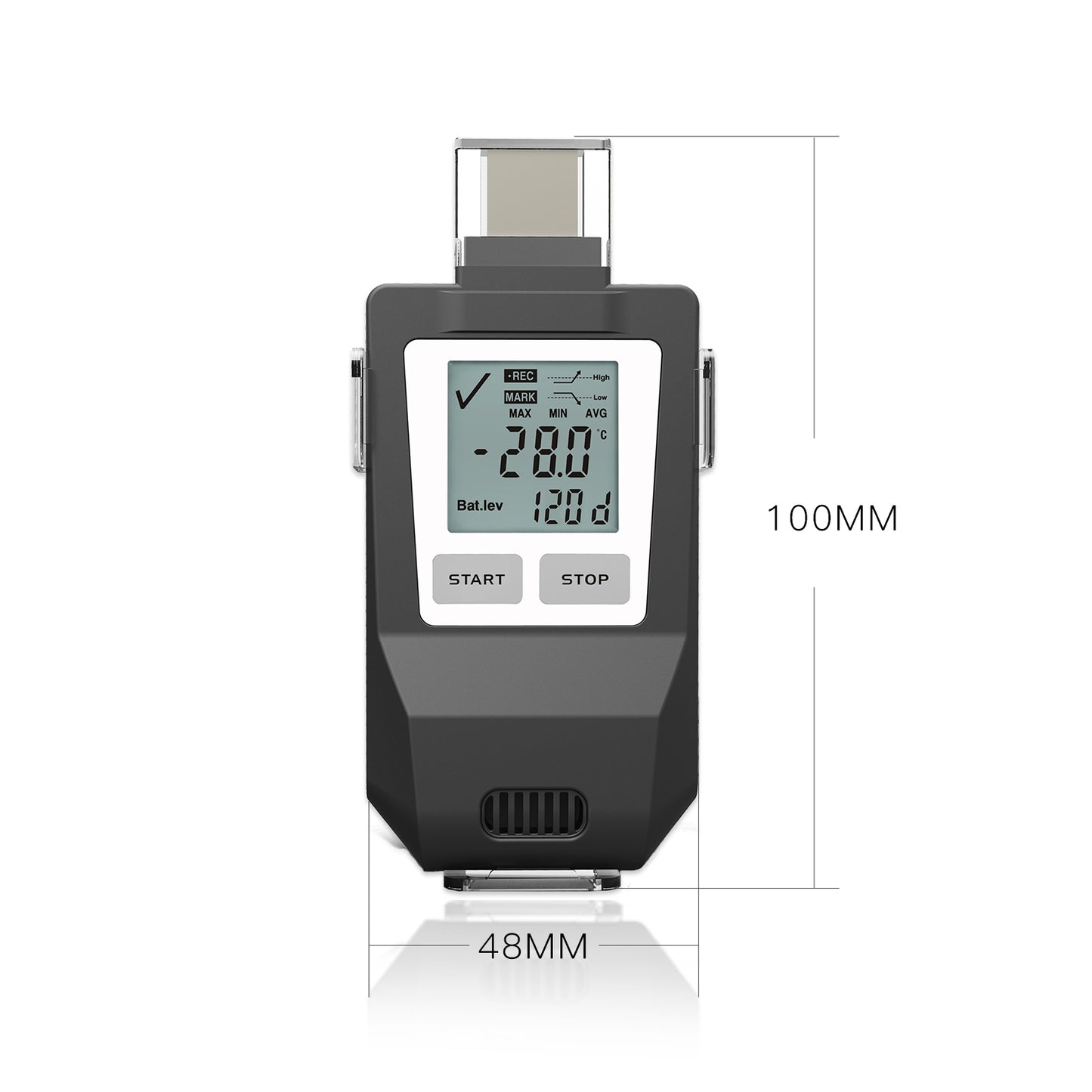 Fresh Keeper-IUT Multi-use Dry Ice Ultra Low Temperature Data Logger