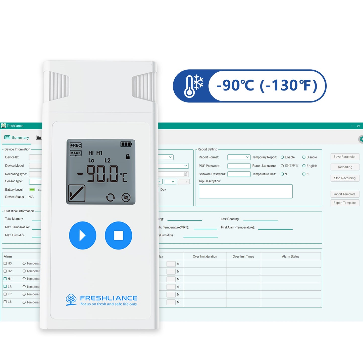 Atlas Log-IUT Temperature Data Logger