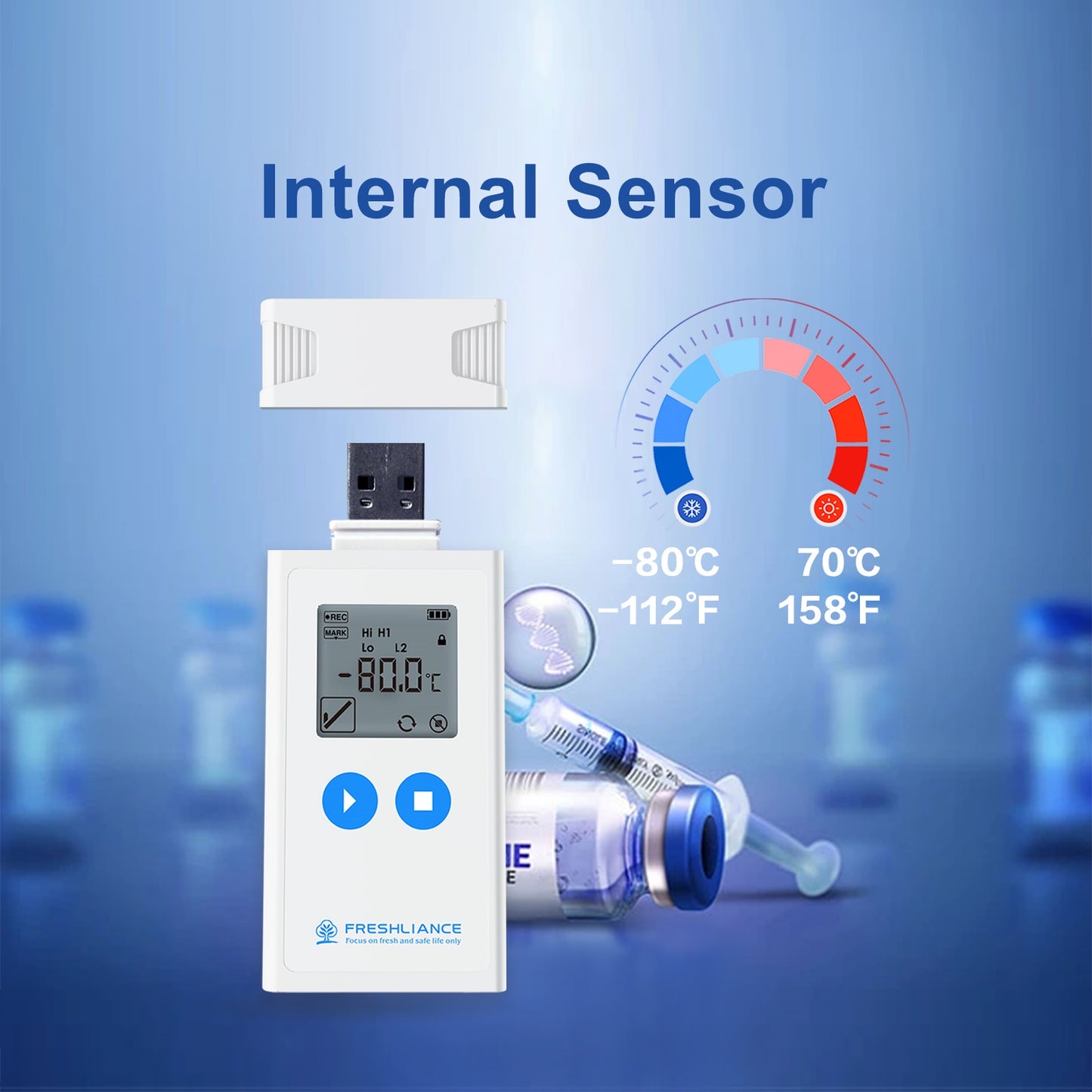 Atlas Log-IUT Temperature Data Logger