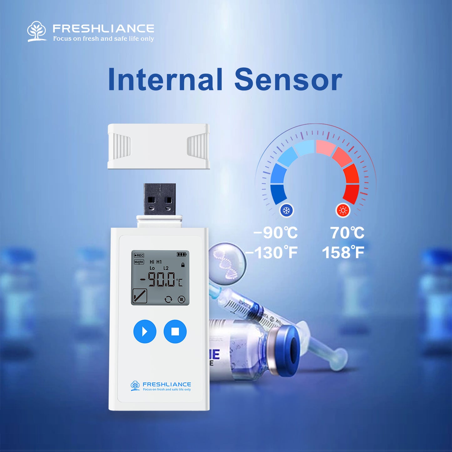 Atlas Log-IUT Temperature Data Logger