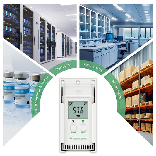 Temperature and Humidity Data Logger for High-Rack Warehouse Monitoring