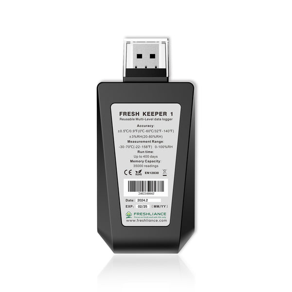 Fresh Keeper 1 Temperature Humidity Data Logger – Freshliance ...