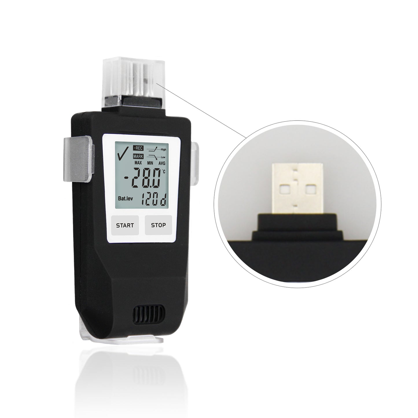 Fresh Keeper-IUT Multi-use Dry Ice Ultra Low Temperature Data Logger