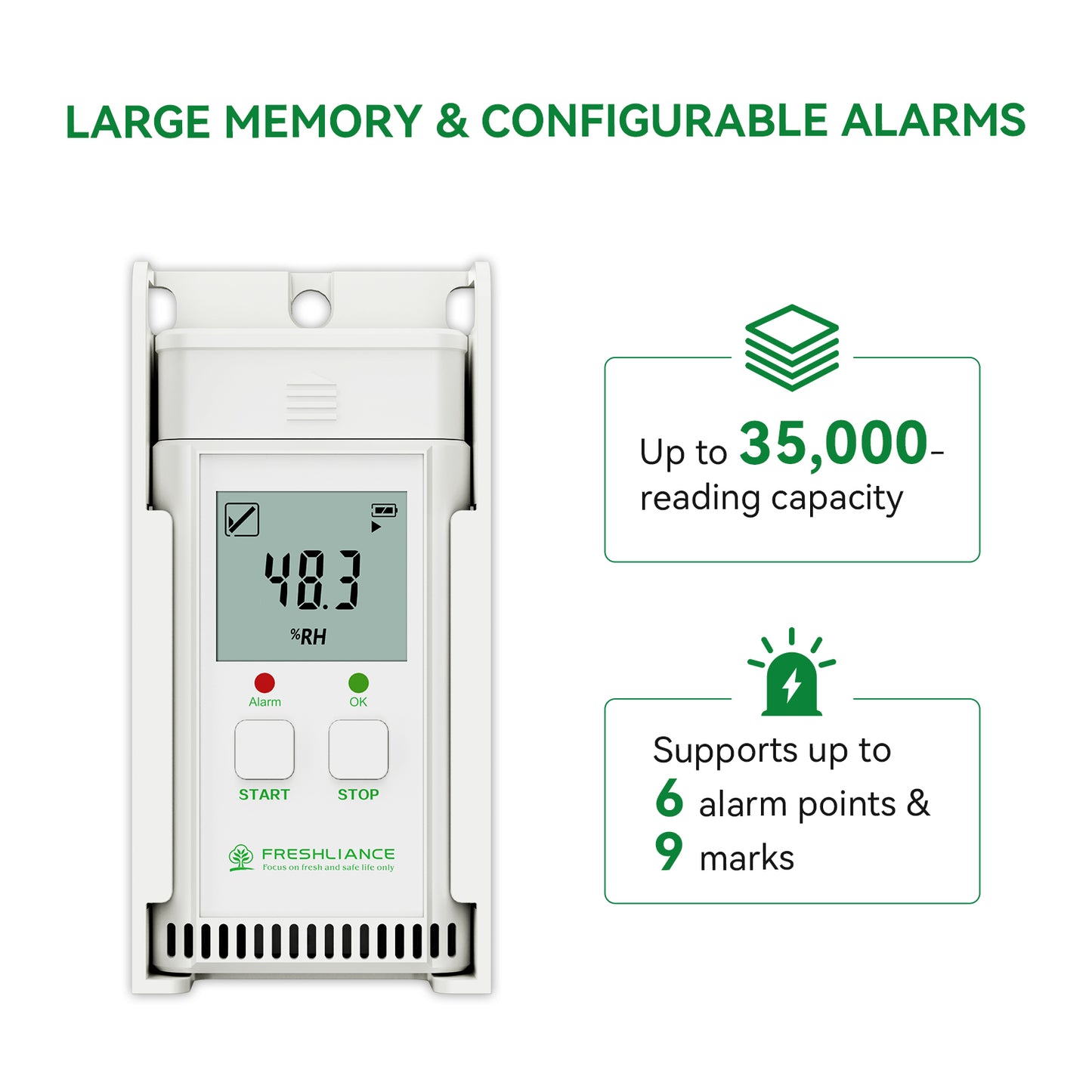 Atlas Pro-TH-BLE USB Temperature & Humidity Data Logger