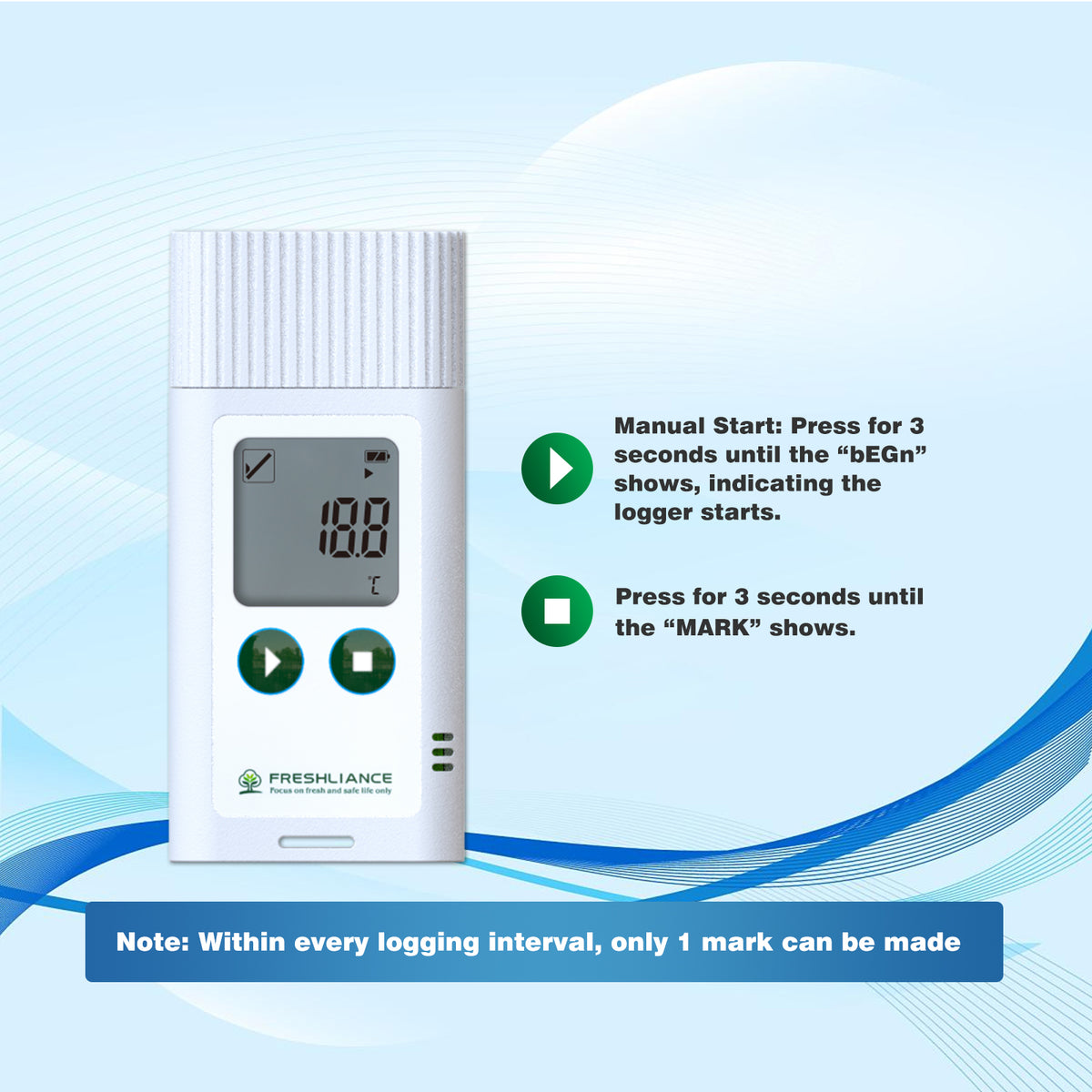 Data Logger Multiple Use Tagplus-T Multi Use Temperature Data Logger – Freshliance Electronics ...