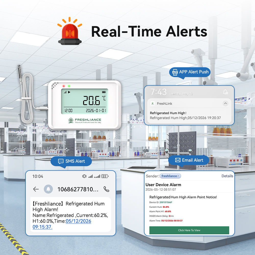 Coeus Mini-WiFi Wireless Temperature and Humidity Data Logger