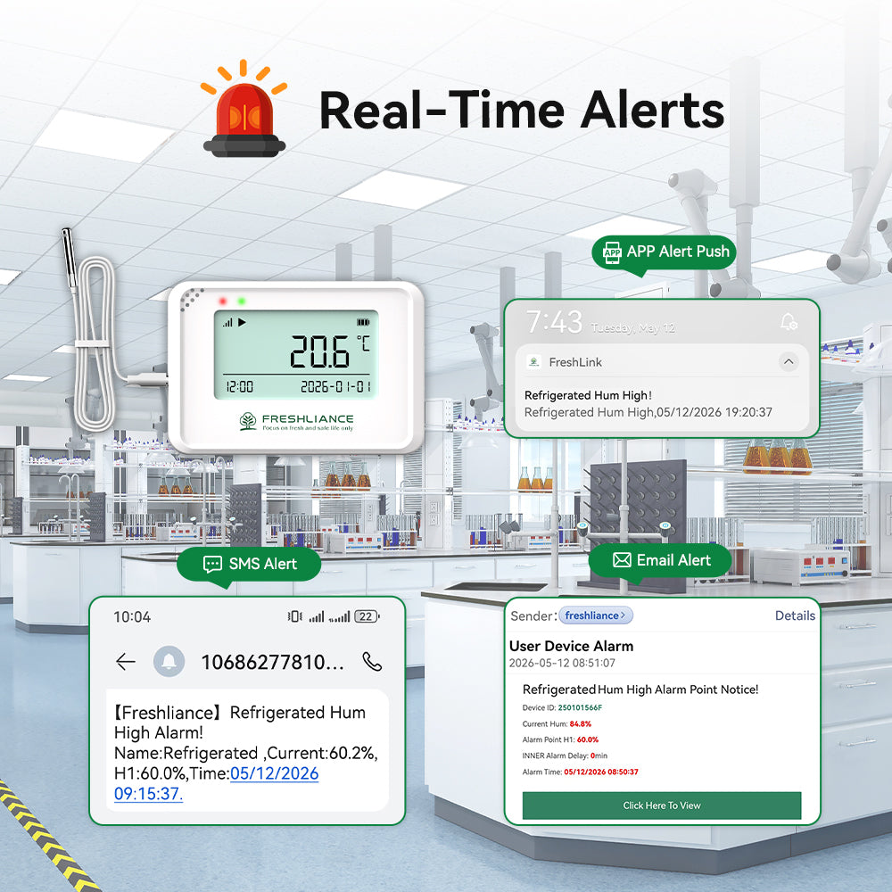 Coeus Mini-WiFi Wireless Temperature and Humidity Data Logger