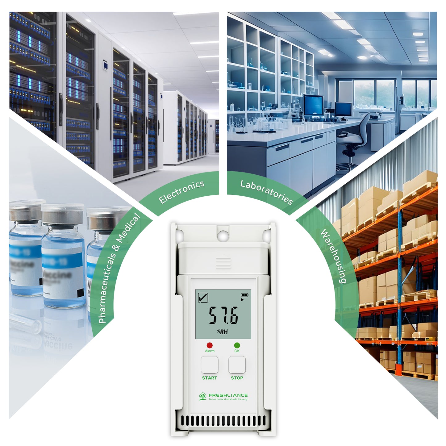 Atlas Pro-TH-BLE USB Temperature & Humidity Data Logger