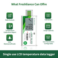 Fresh Tag 10TH Temperature Humidity Data Logger