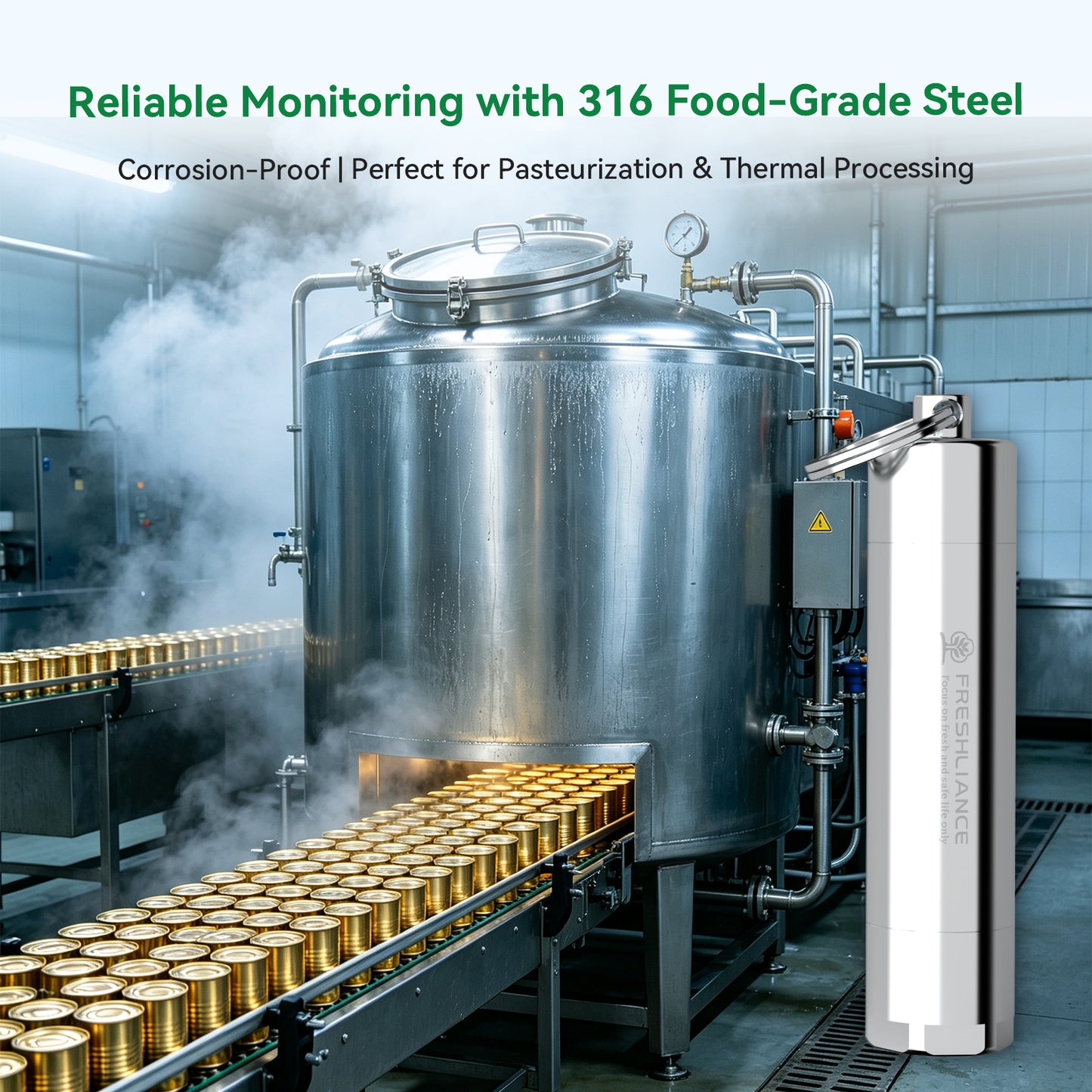 Iron Tag 100 Rugged Temperature Data Logger