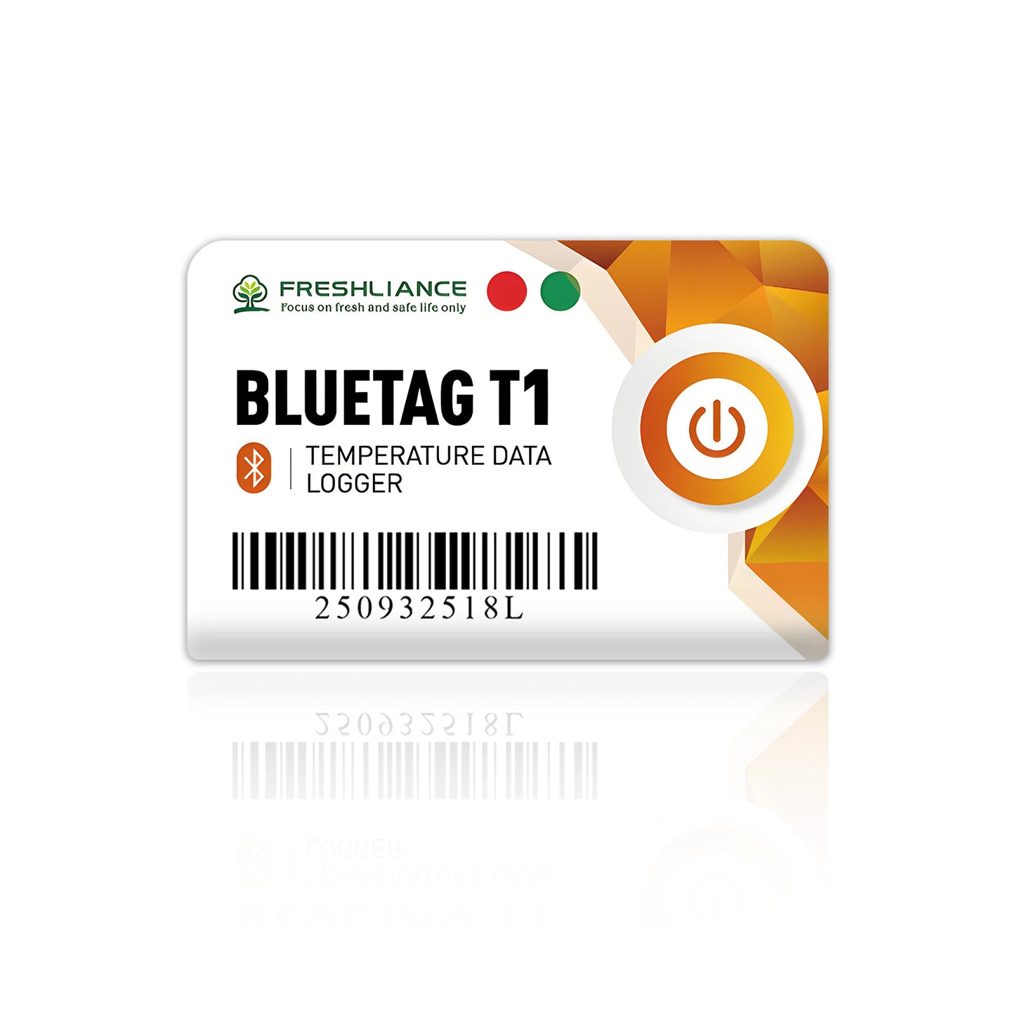 Blue Tag T1 Bluetooth Single-Use Temperature Data Logger