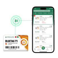 Blue Tag T1 Bluetooth Single-Use Temperature Data Logger